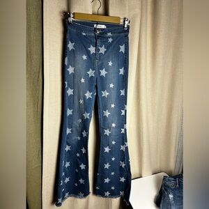 Cello Star Flare Jeans